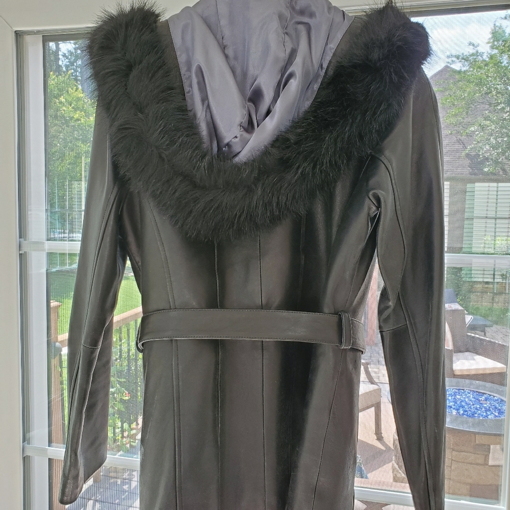 Wilson leather coat